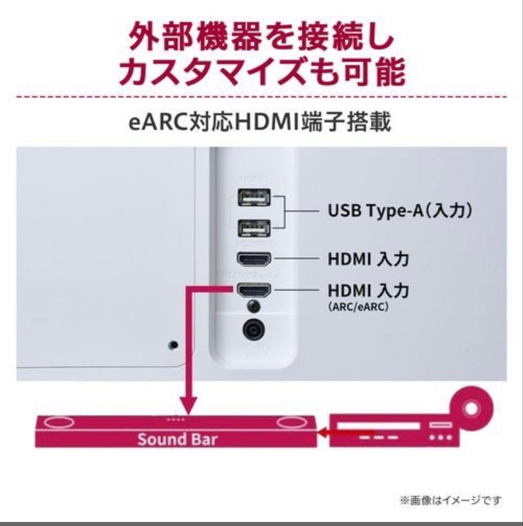 【新品未使用】LG SMART Monitor 31.5インチ