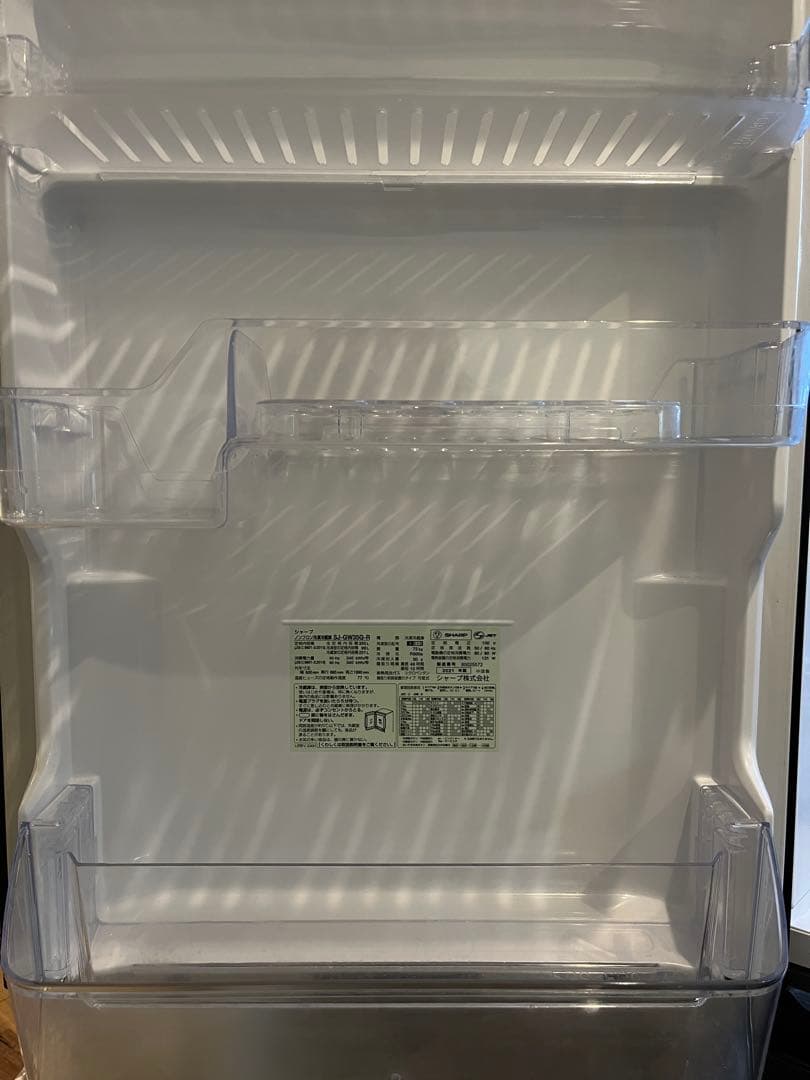 メル吉です。 SJ-GW35G-R 2021年製 レッド 一人暮らし