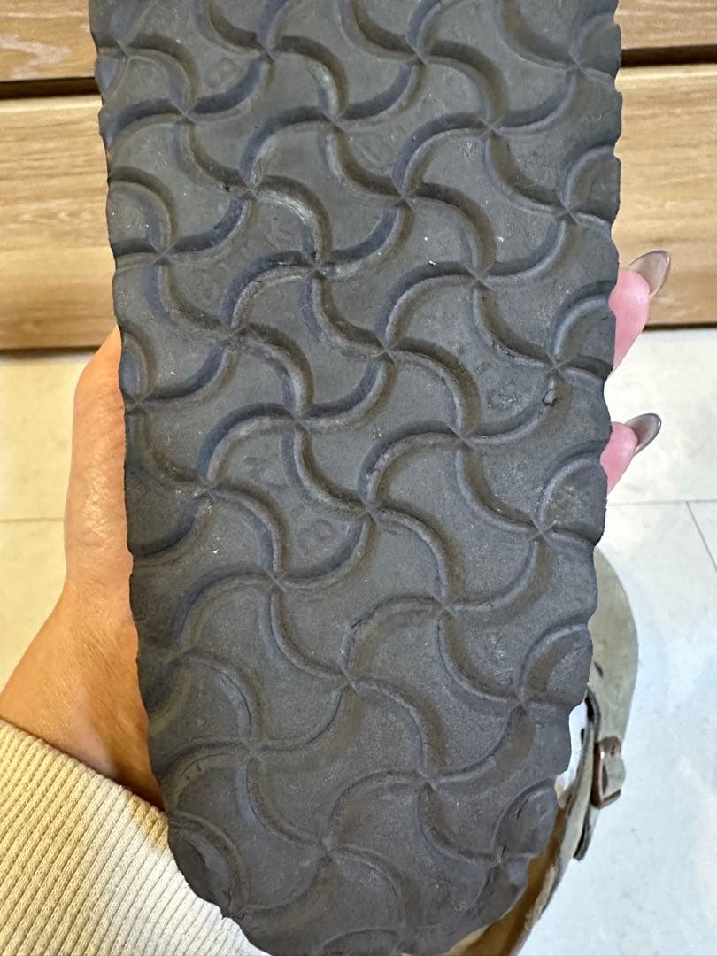 BIRKENSTOCK BOSTONトープ38 24.5cm 美品　 希少ナロー