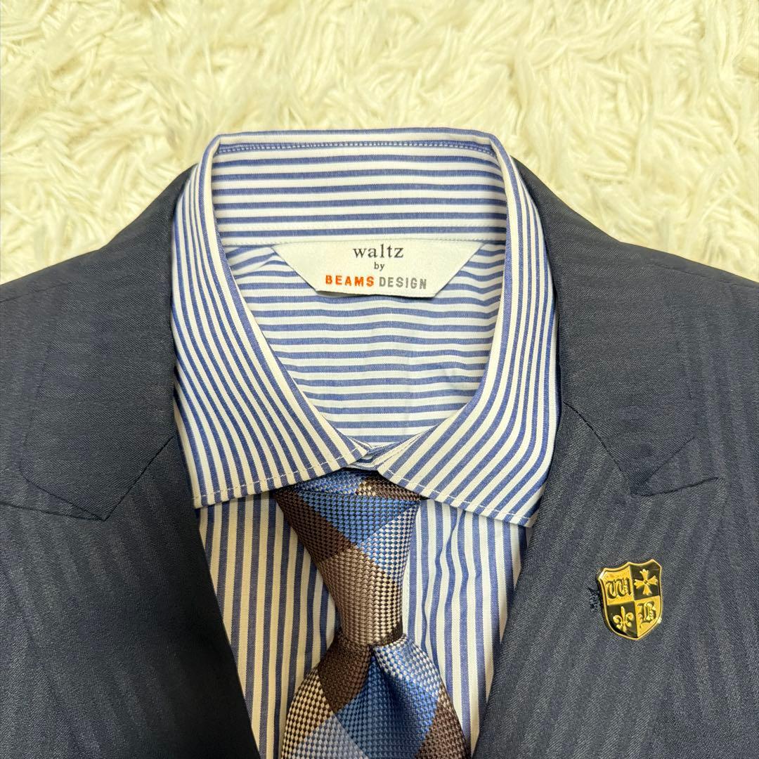 美品　ビームス　フォーマル　卒業式　男の子4点セット　150 卒服　セットアップ