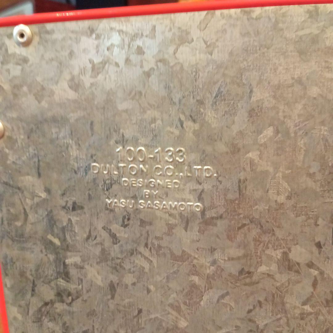 ✨️美品✨️ DULTON トラッシュカン ダブル デッカー ゴミ箱 レッド