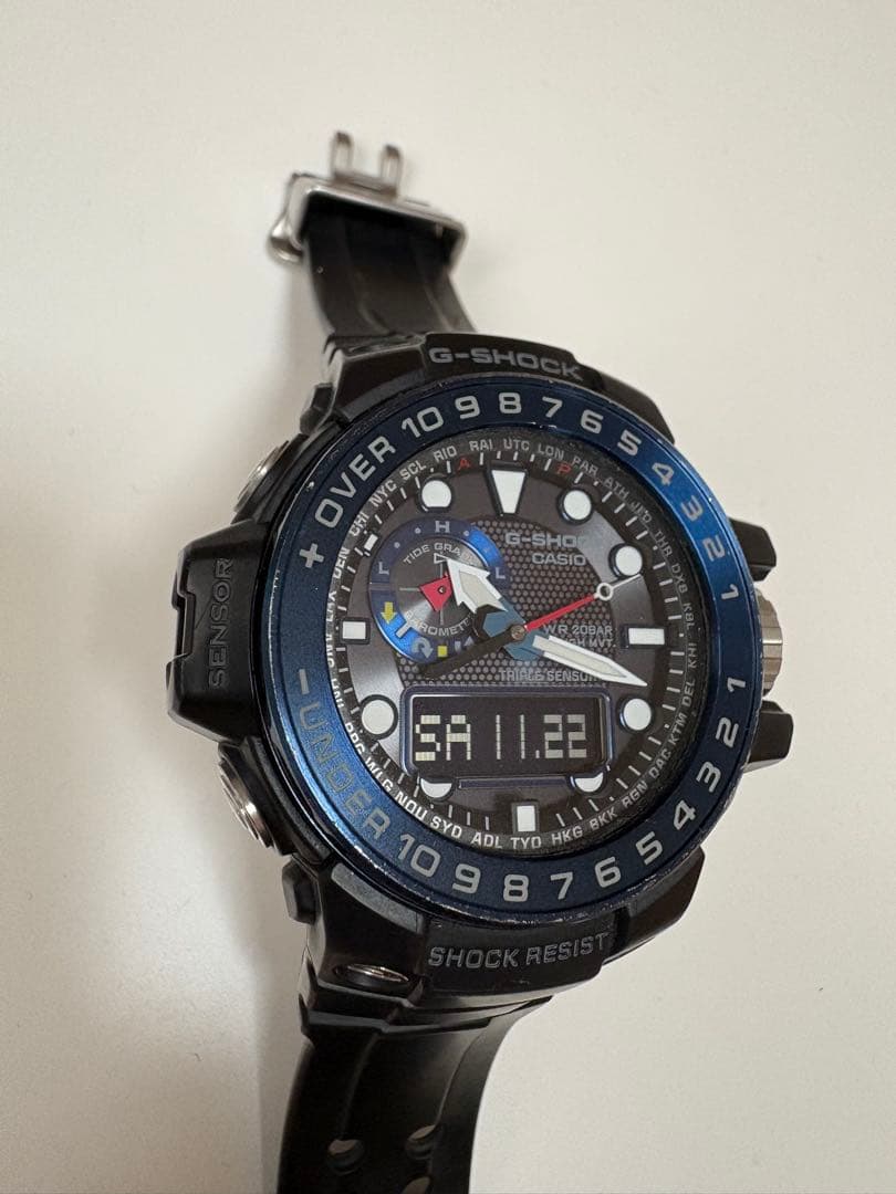 【本日限定】G-SHOCK GULFMASTER GWN-1000B ブラック