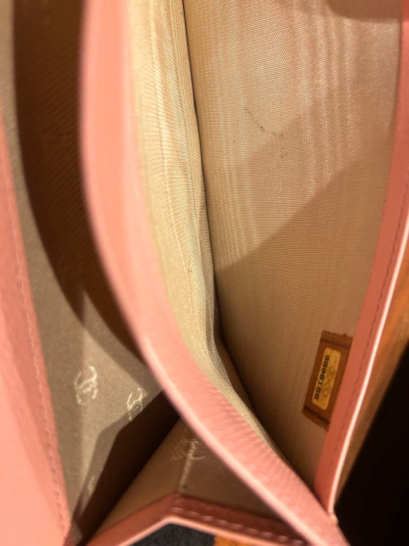 CHANEL シャネル　長財布　ココマーク　ピンク　箱つき