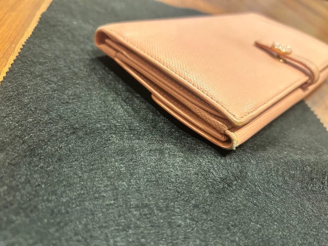 CHANEL シャネル　長財布　ココマーク　ピンク　箱つき