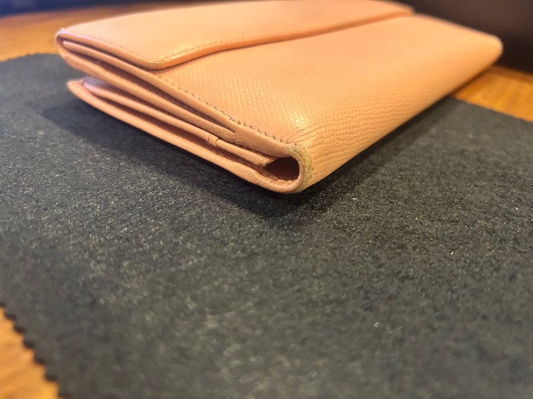 CHANEL シャネル　長財布　ココマーク　ピンク　箱つき