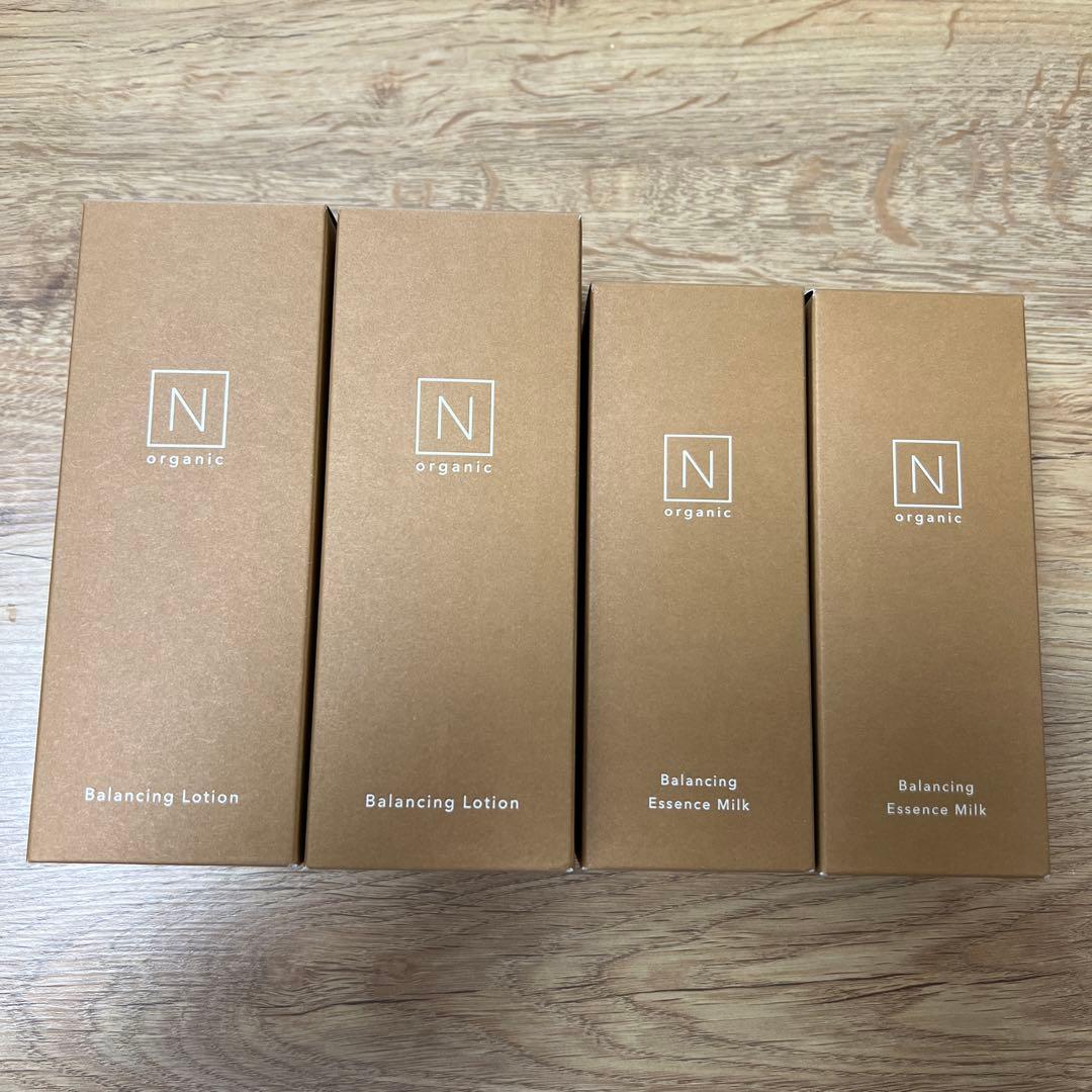 N organic バランシングローション & エッセンスミルクセット　2セット
