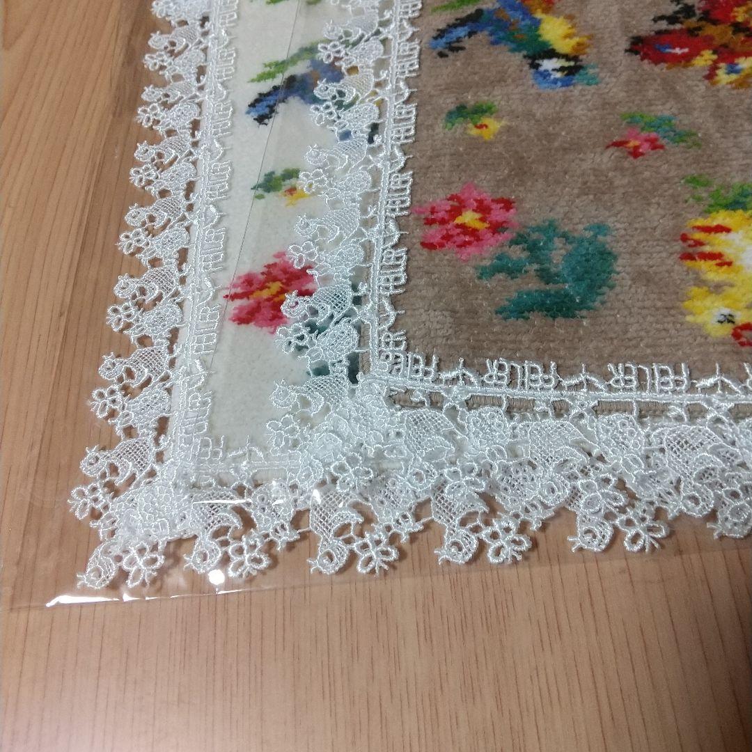 フェイラー ＊ハイジ　近沢レース店レース付きハンカチ＊２枚set