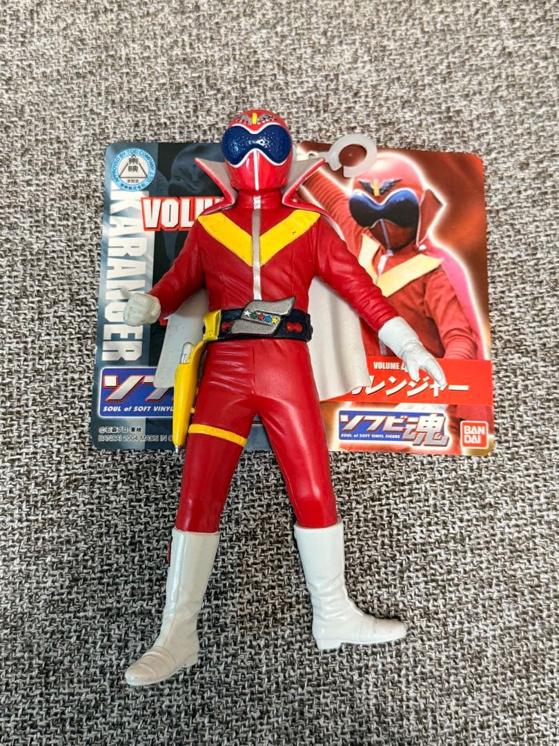 ソフビ魂　秘密戦隊ゴレンジャーフィギュア 5体セット