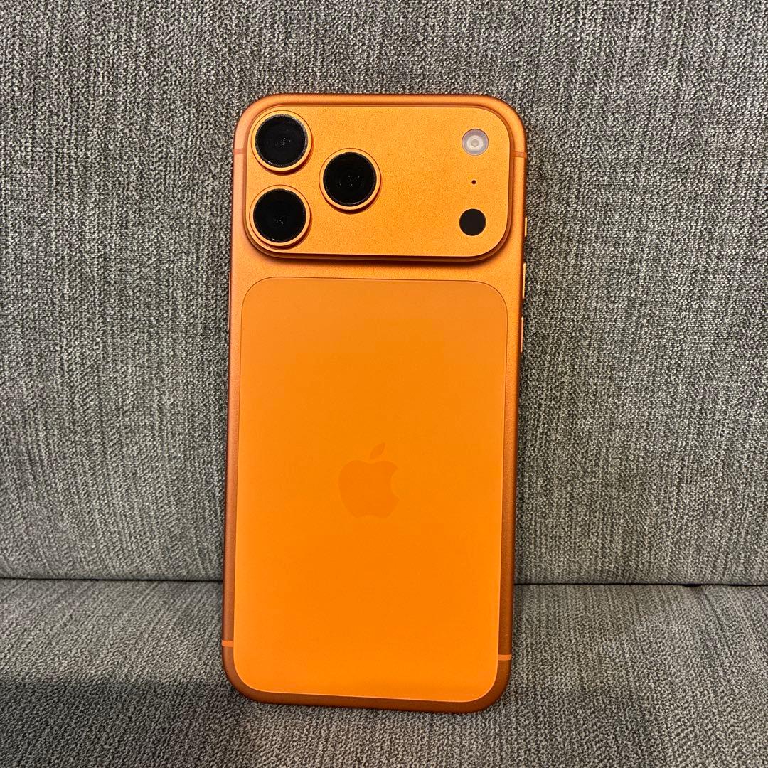 【iPhone17promax】256 SIMフリー コズミックオレンジ