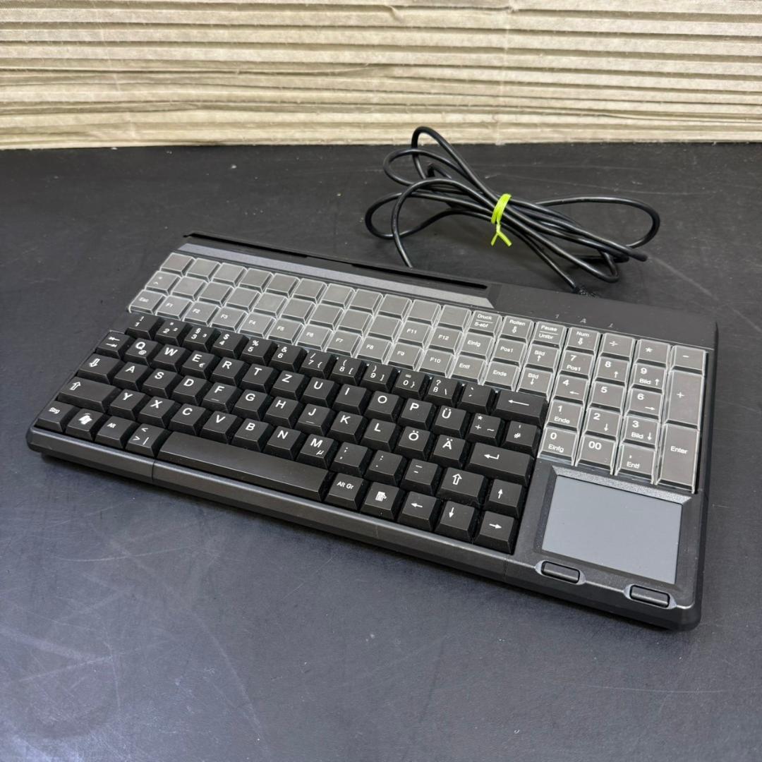☆CHERRY　キーボード　G86-61411　カードターミナルタッチパッド搭載