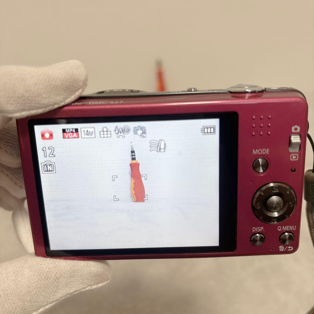 【美品】Panasonic LUMIX SZ7 ピンク　コンデジ　カメラ