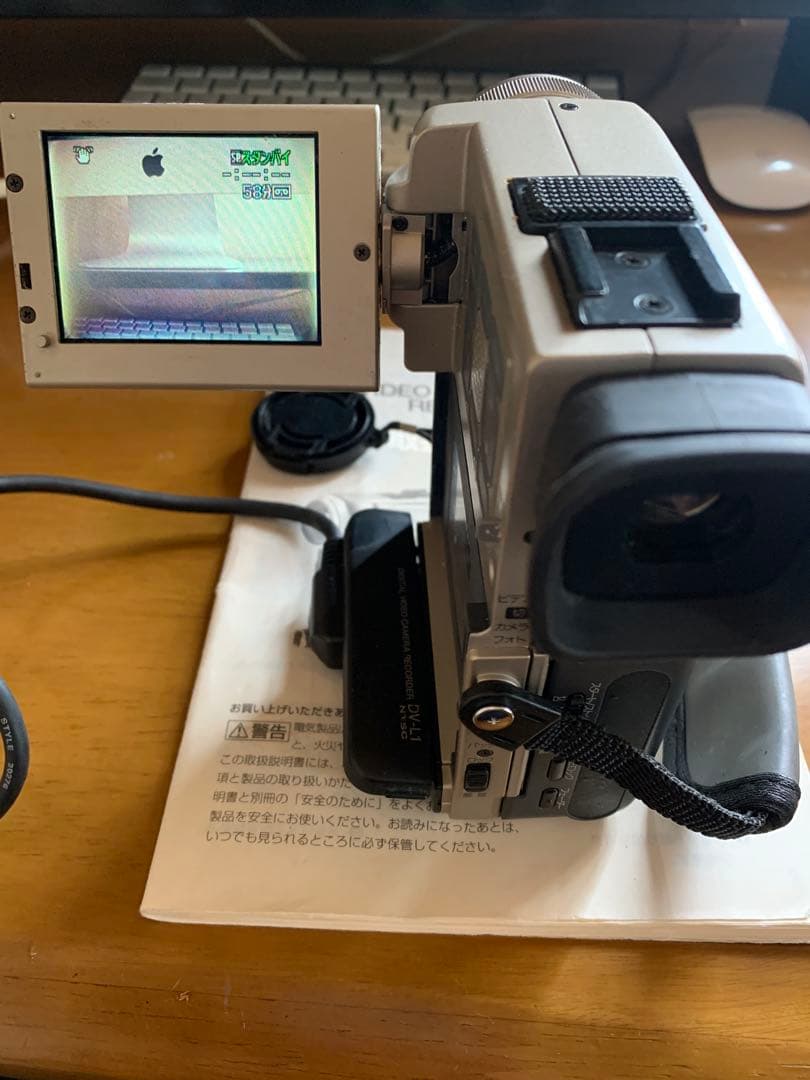 京セラ DV L1 動作品 MiniDVビデオカメラ 527 dcr pc7