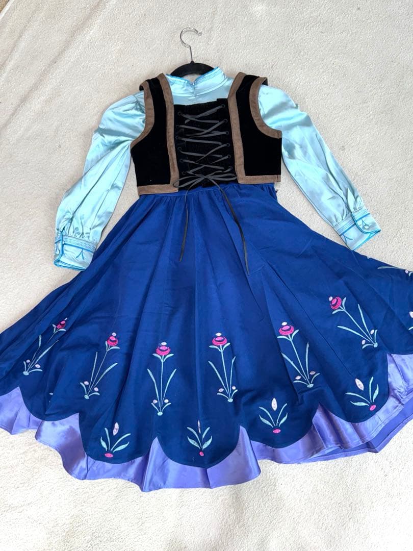 アナ　雪山ドレス キッズ130