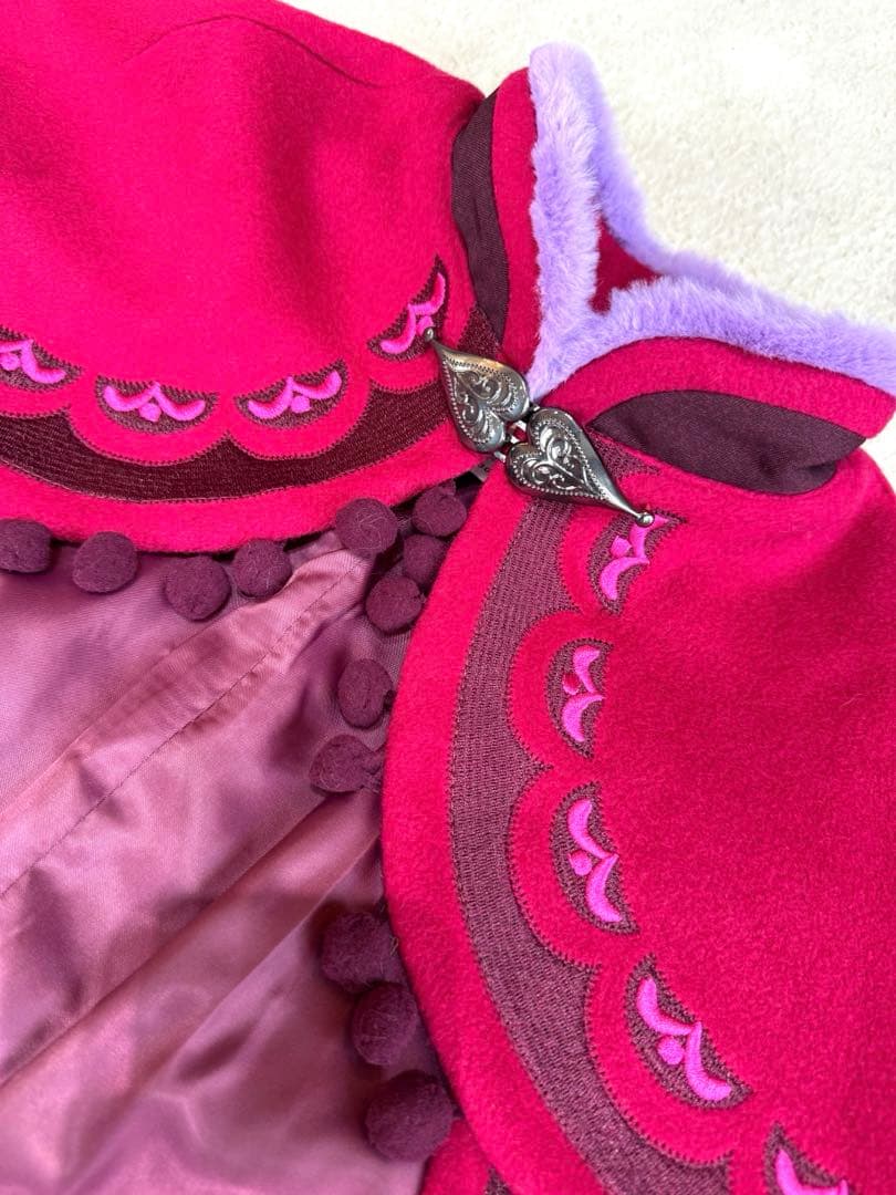 アナ　雪山ドレス キッズ130