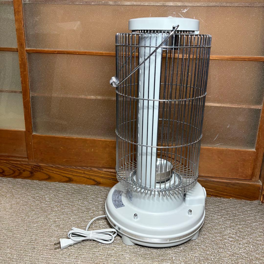 【美品】MODERN DECO hj003 レトロカーボンヒーター グレー色