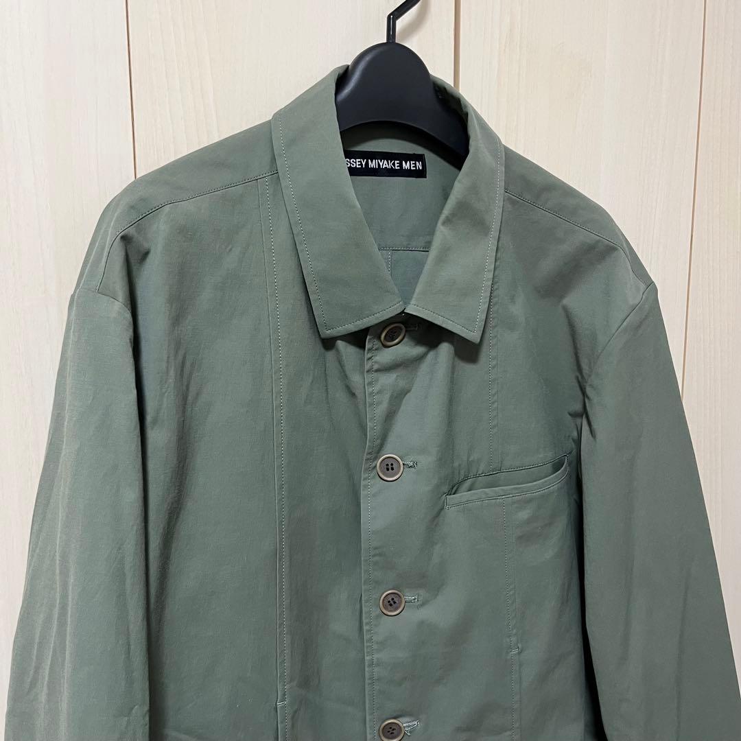 ISSEY MIYAKE MEN ナイロンストレッチカバーオール