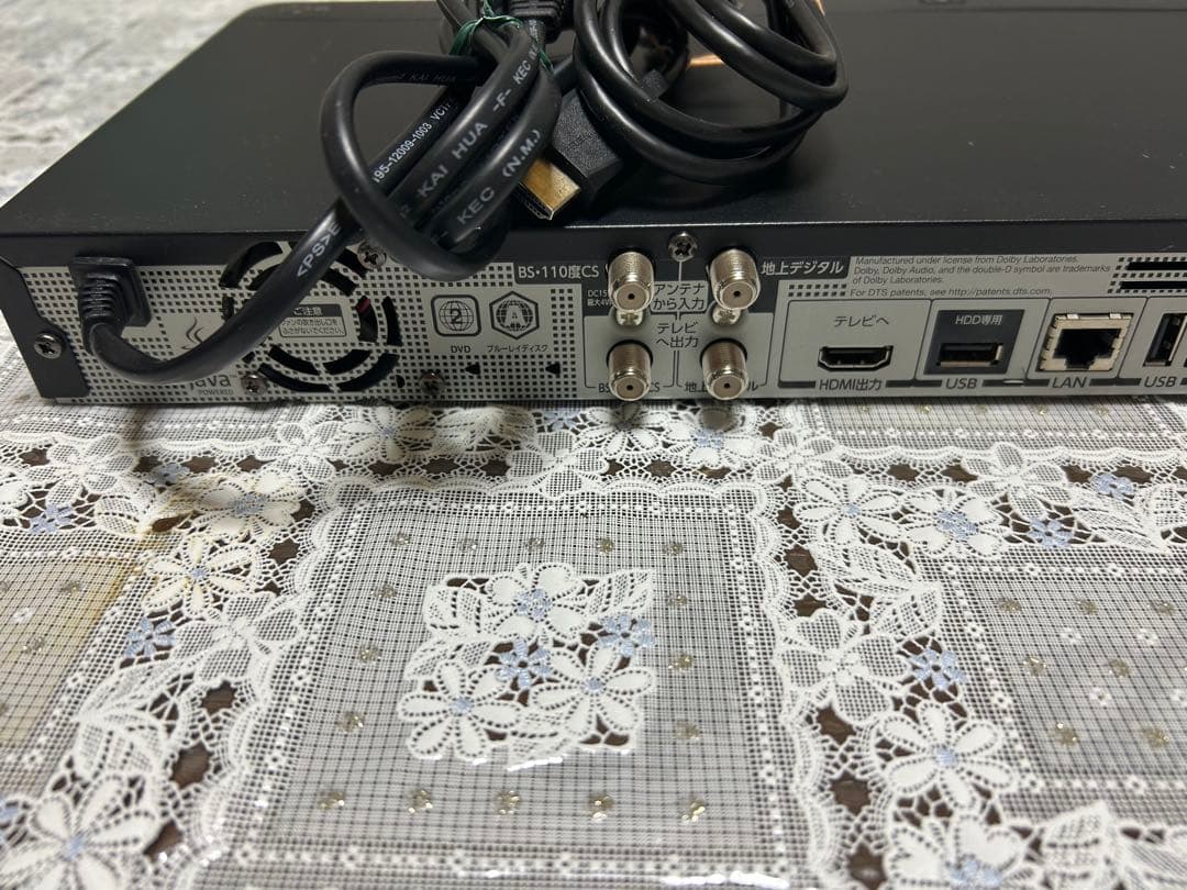 TOSHIBA REGZA DBR-W507 ブルーレイプレーヤー