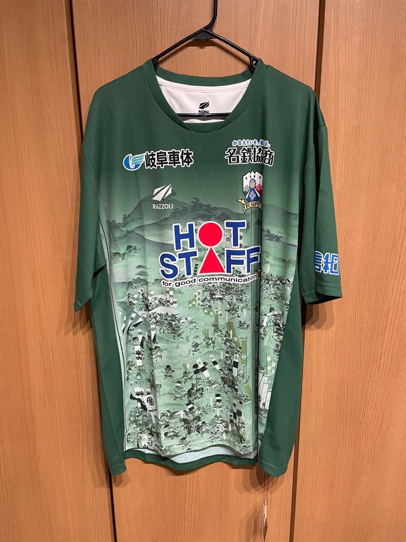 FC岐阜 2023 Razzoli 関ケ原合戦図屏風 限定ユニフォーム GK