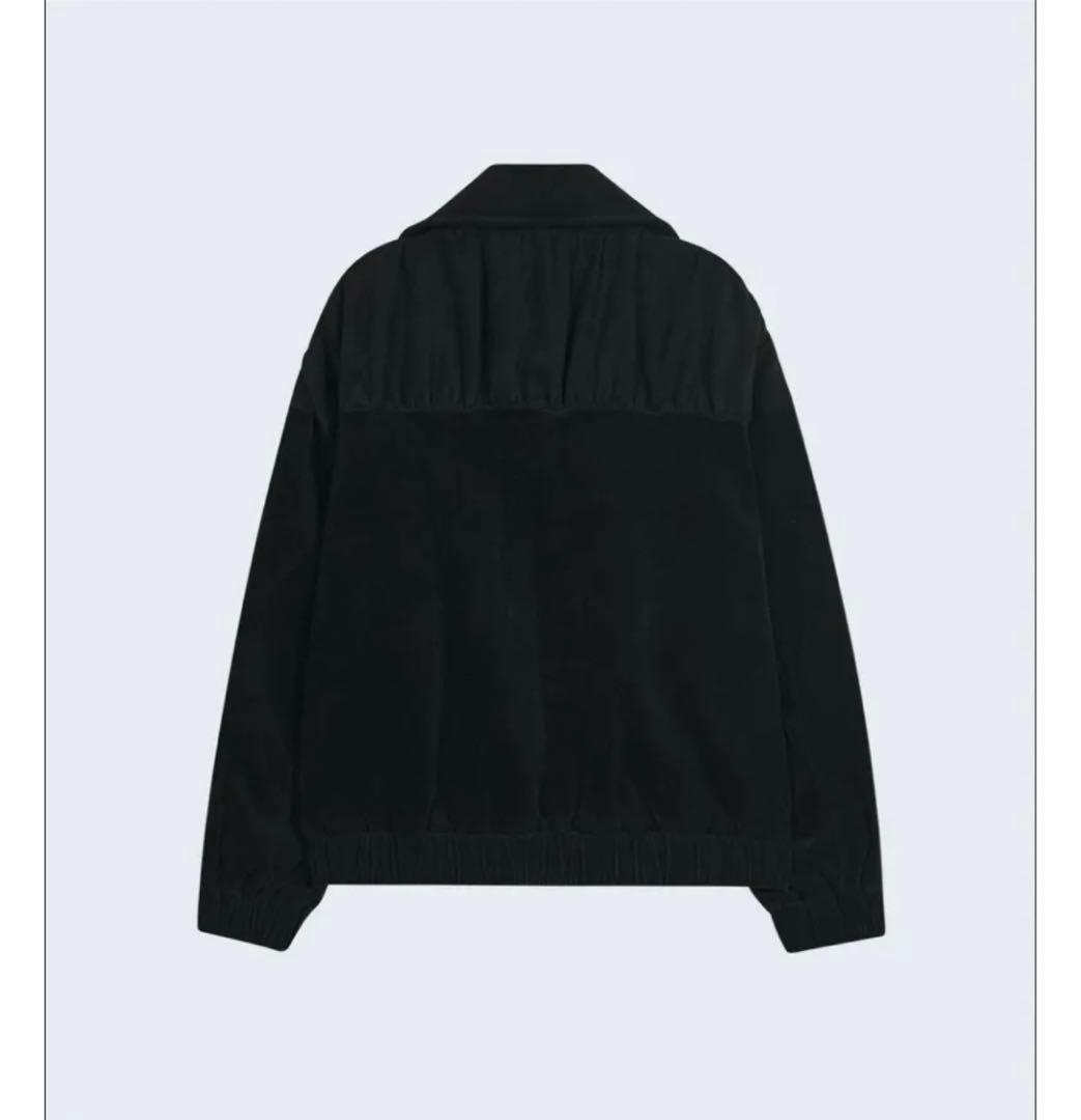 ジャケット・アウター typeservice Mixed Shirring Jumper/Black