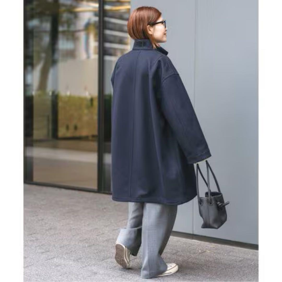 新品タグ付きSpick&SpanメルトンM-65 フィールドコートウール