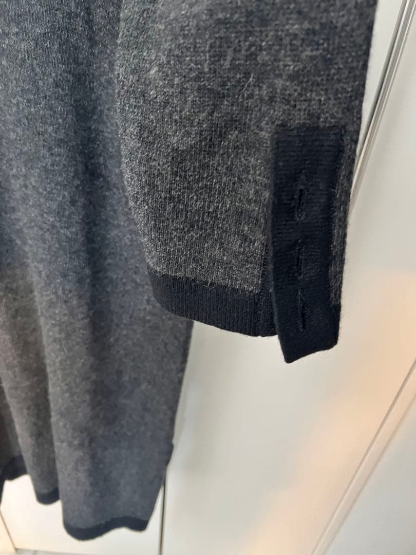 CHANEL カーディガン グレー・ブラック 長袖