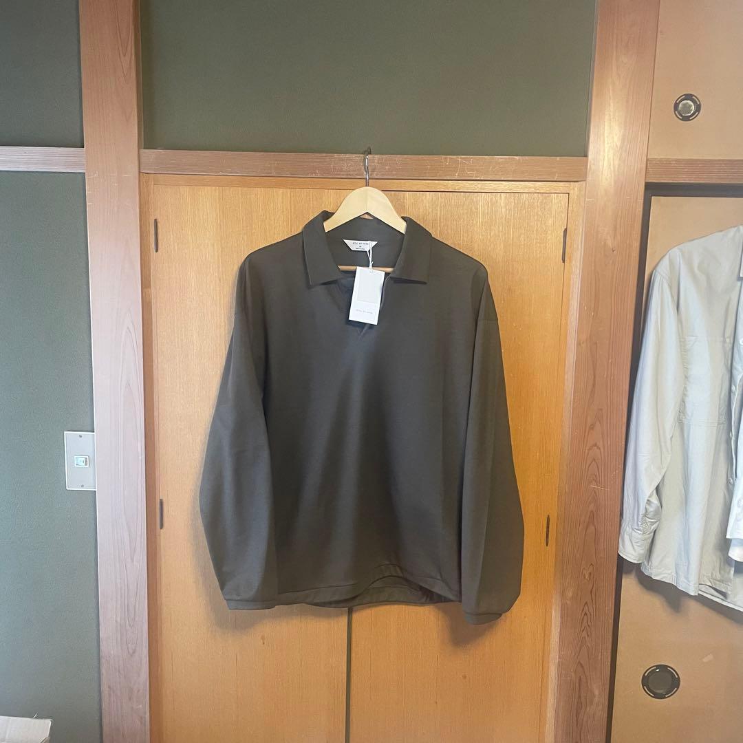 新品タグ付未使用/スティルバイハンド/ロングスリーブポロシャツ
