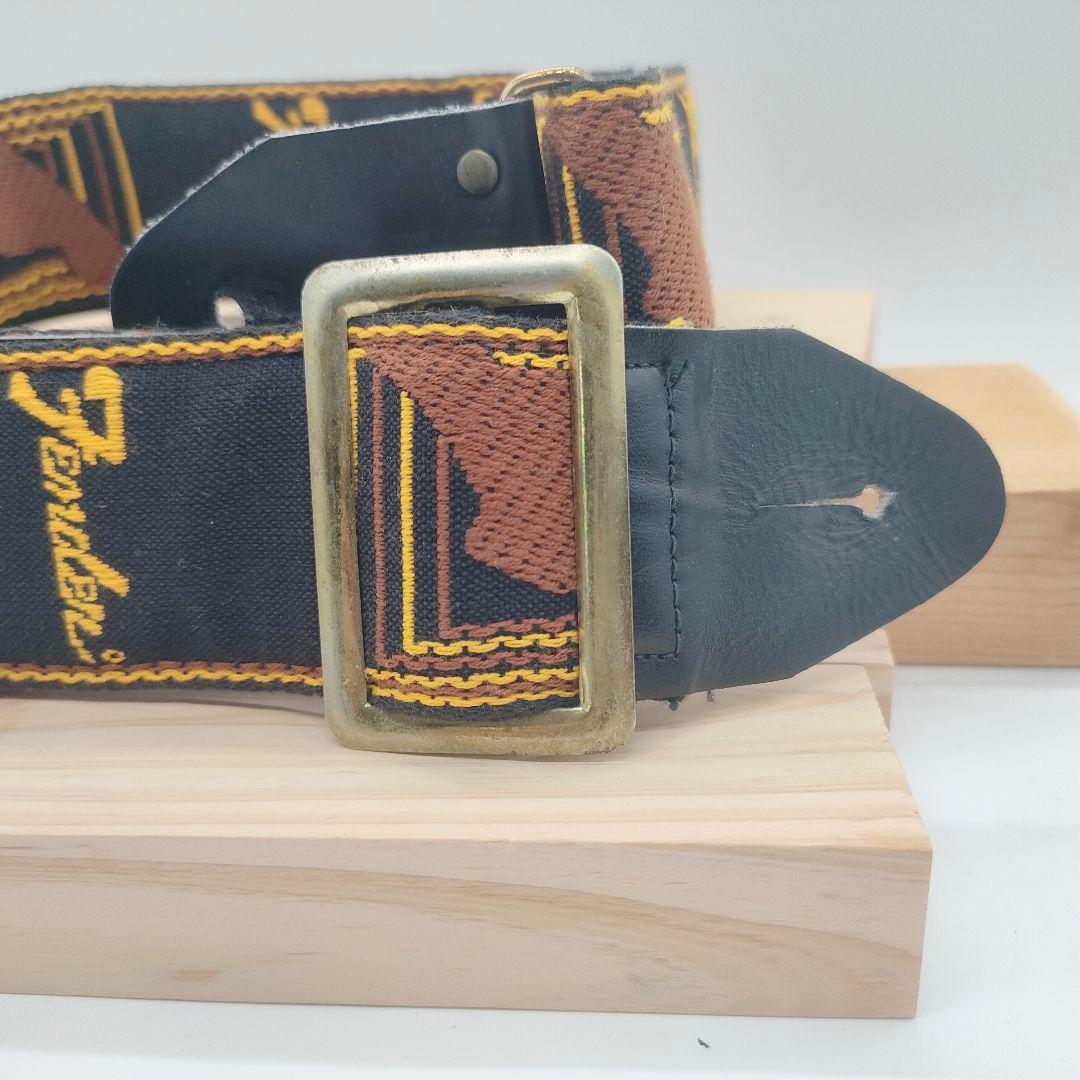 フェンダー ギターストラップ ヴィンテージ 金属バックル