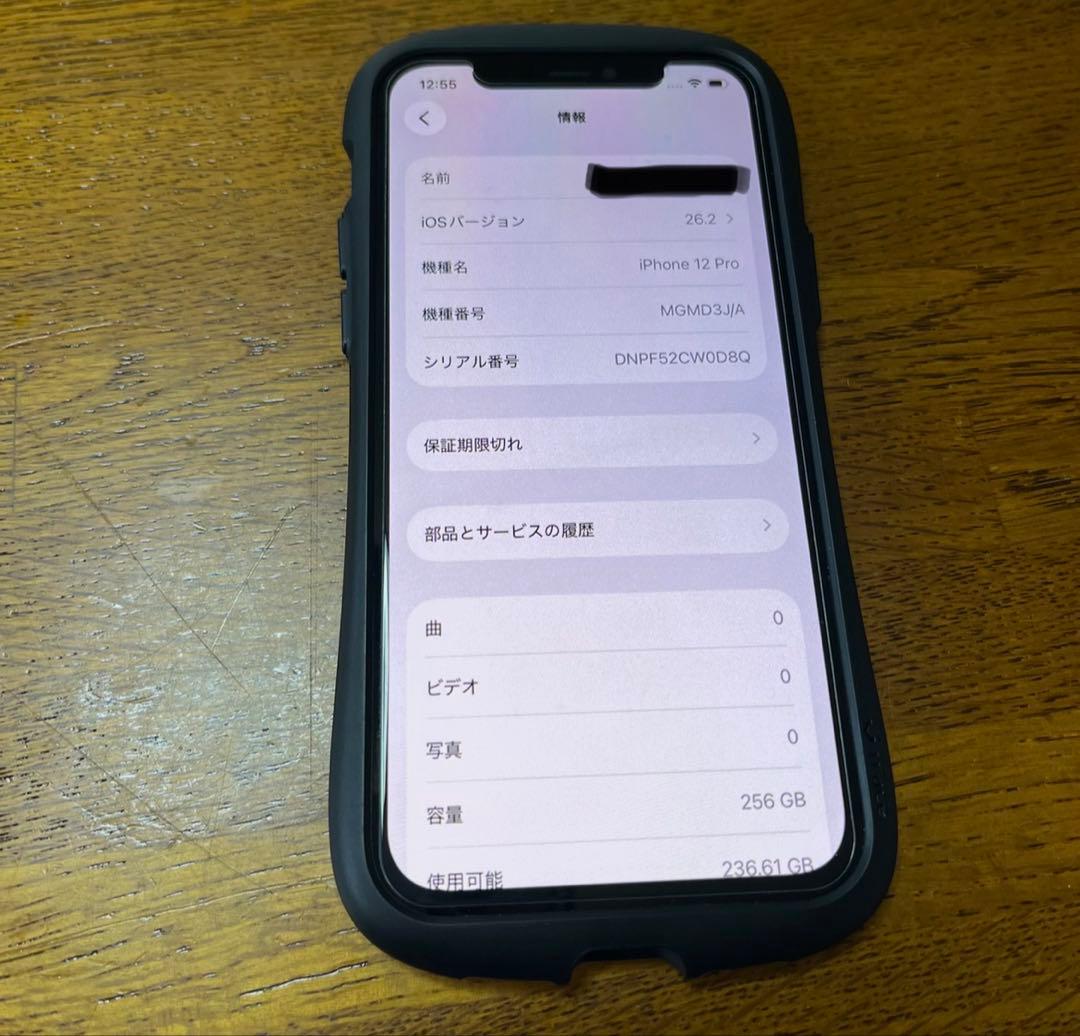 Apple iPhone 12 Pro 256GB ジャンク品
