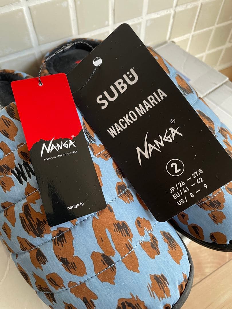 た*い様 WackoMaria×NANGA×SUBUサンダル完売品 スリッポン