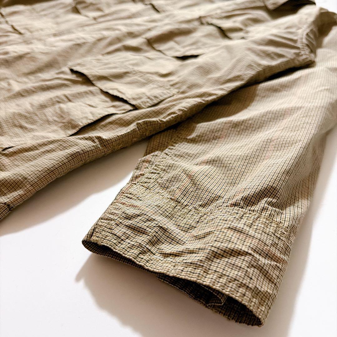 USA製✨️エンジニアードガーメンツ BDUジャケット チンスト チェック M