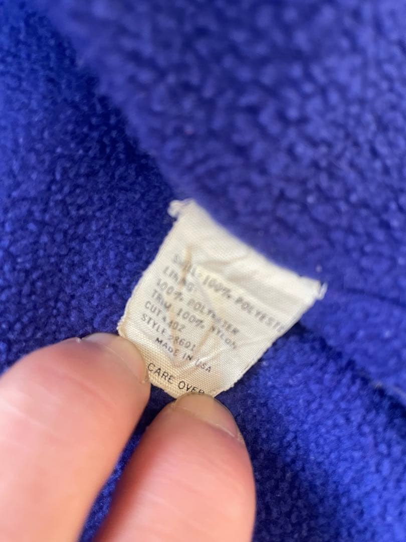 パタゴニア　シェルドシンチラ　三角タグ　80s usa製