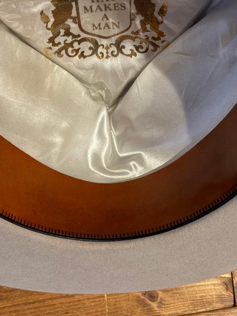 FAT HATTER ファットハッター フェドラハット ラビットハット 58cm