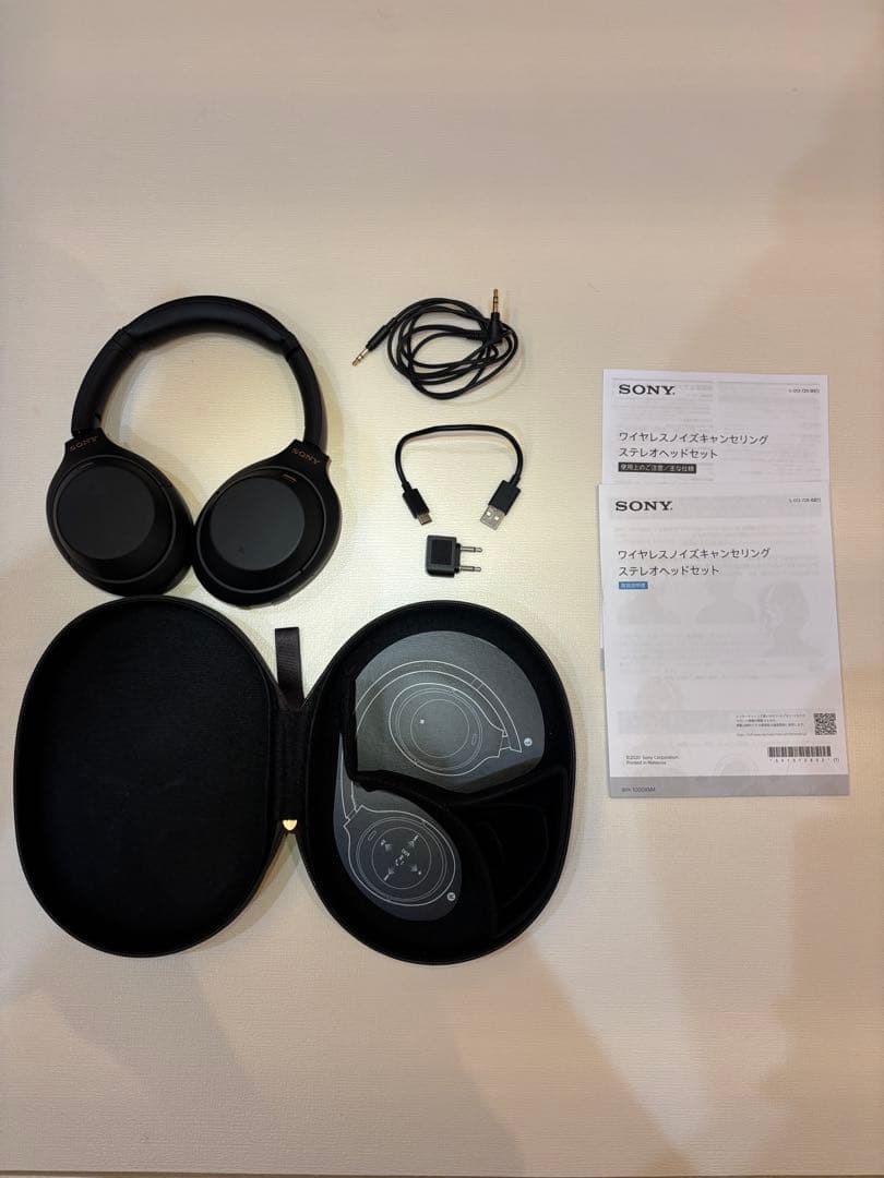 SONY WH-1000XM4 ワイヤレスヘッドホンブラック