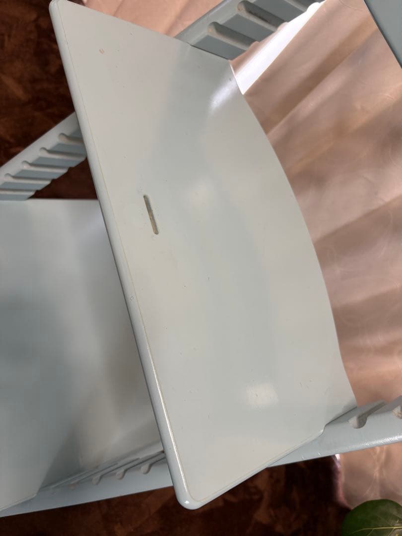 STOKKE トリップトラップ　シリアル6 アクアブルー　ベビーセット付き