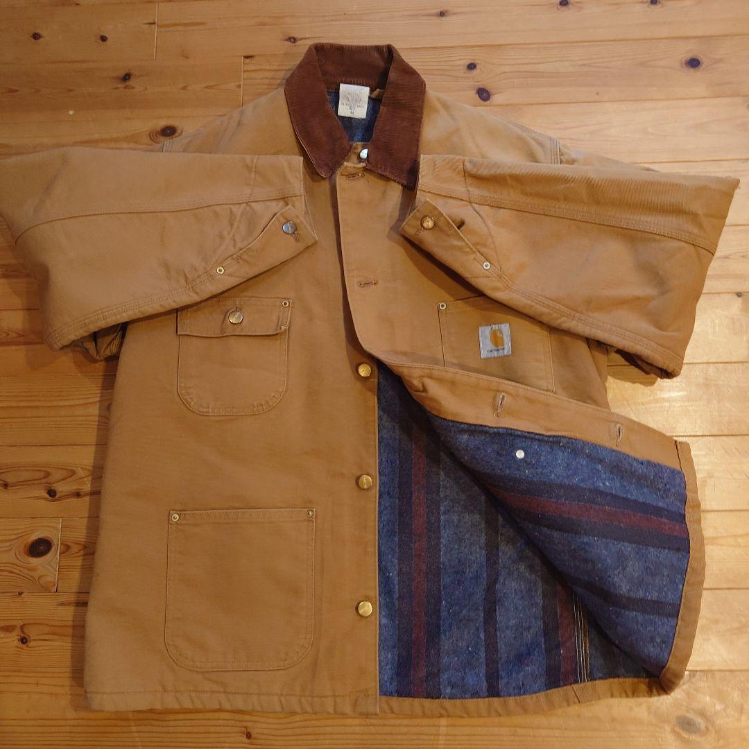 USA製 星タグ Carhartt カーハート チョアコート 44