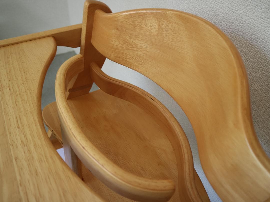 手渡希望【極美品】すくすくチェア EN テーブル＆ガード付 大和屋 ベビーチェア