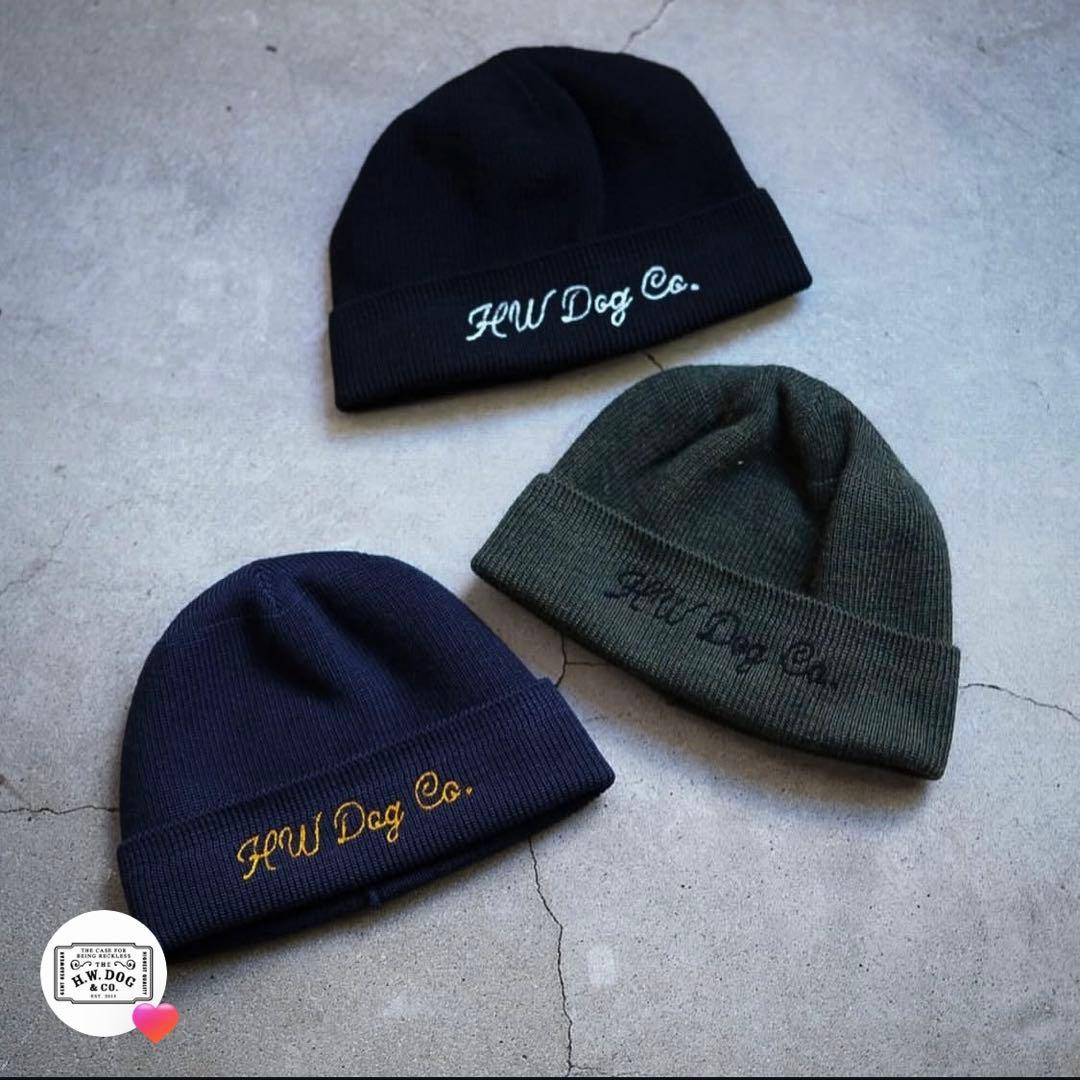HWDOG&CO エイチダブリュードッグ　ニットキャップ