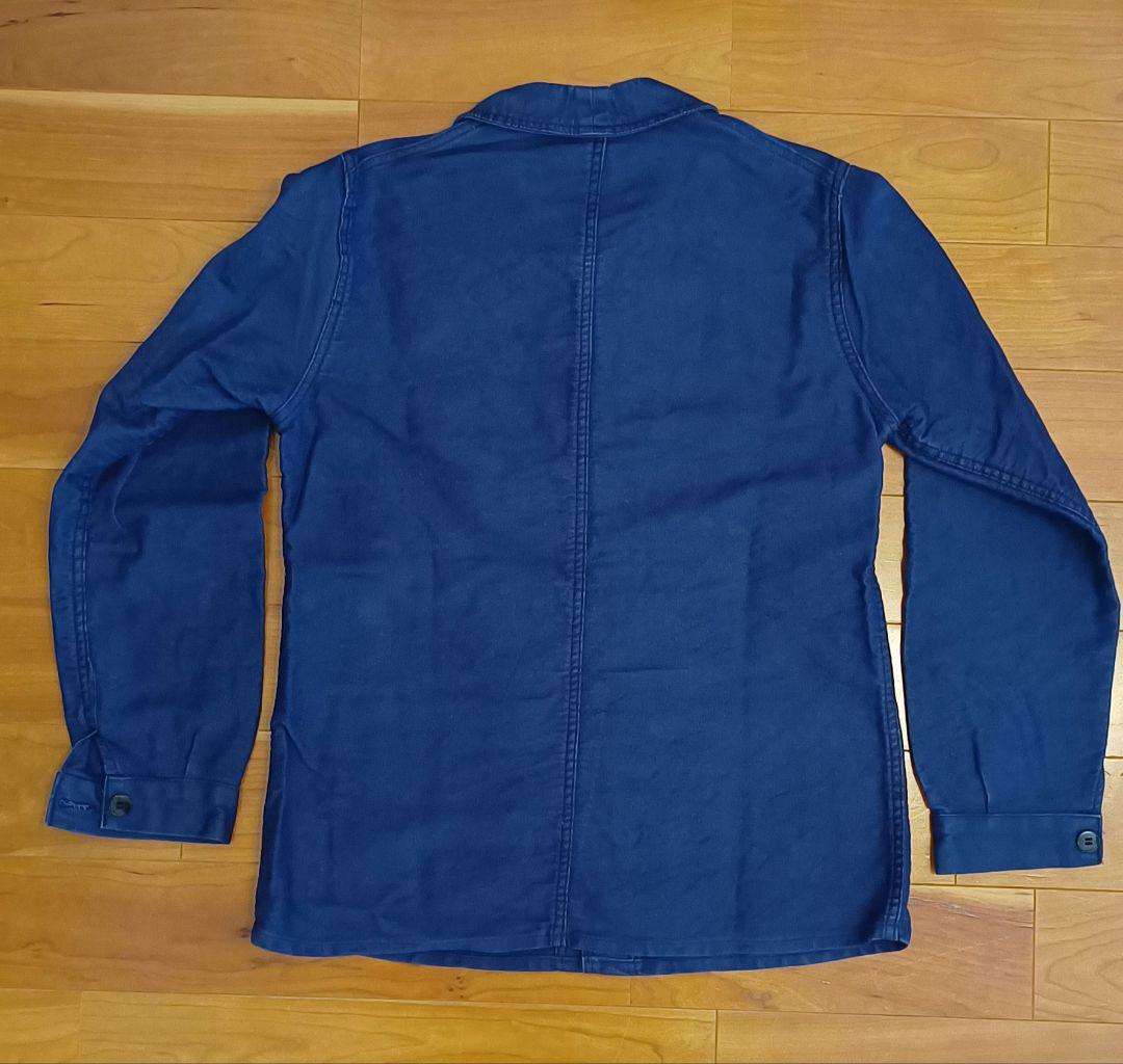 モールスキン　フレンチワークジャケット　ユーロヴィンテージ