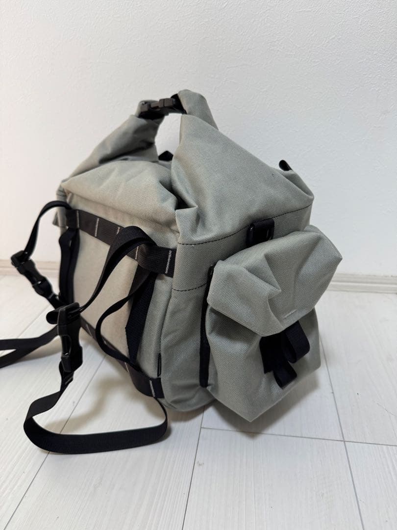 FAIRWEATHER handlebar bag ADV (グレー)ブルーラグ