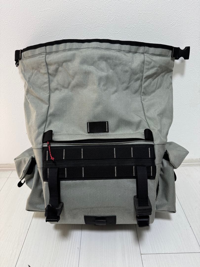 FAIRWEATHER handlebar bag ADV (グレー)ブルーラグ