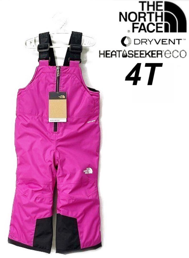 ザ ノースフェイス 新品 ビブパンツ 4T スノボウェア スキーウェア