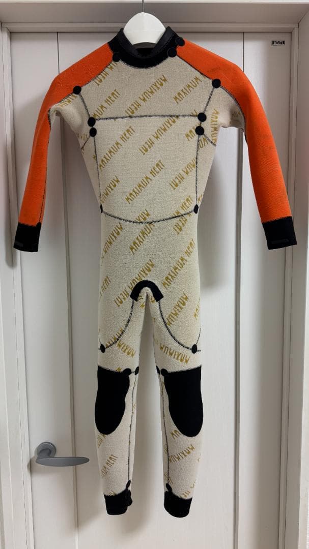 5×3 セミドライ　ウェットスーツ　140サイズ　バックジップ