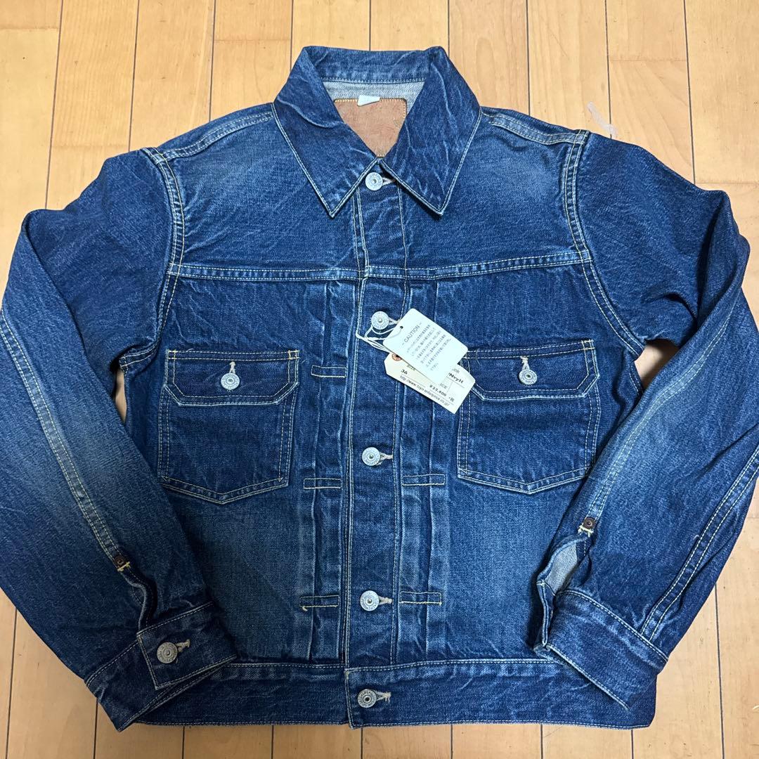 SUGARCANE 2nd デニムジャケット 色落ちSC11953 36