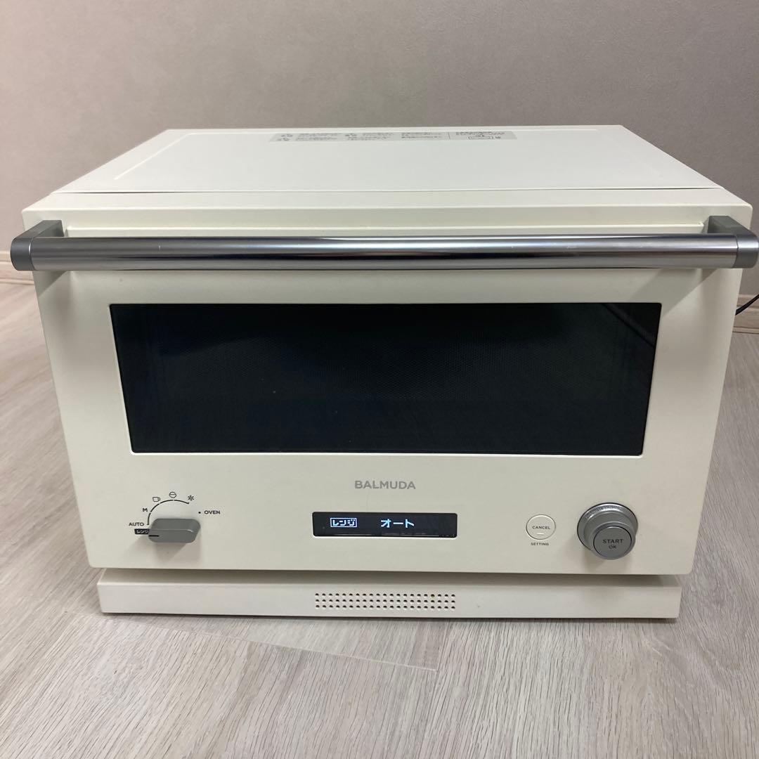 BALMUDA オーブンレンジ ホワイト　ジャンク品　2020年製