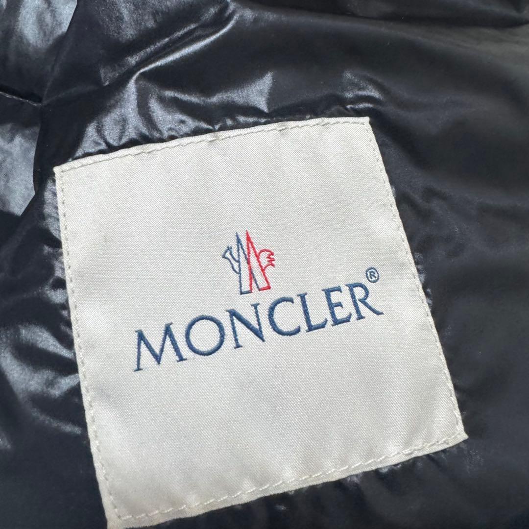 【極美品】モンクレール GUI GILET ナイロンダウンベスト ブラック