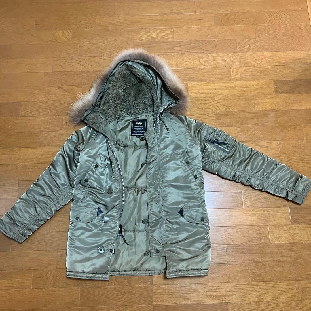 【美品】Alpha Industries N-3B フライトジャケット