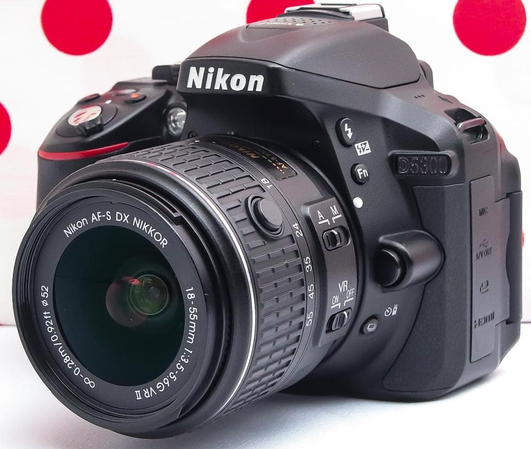 Nikon D5300 ❤Wi-Fi搭載&自撮り可❤超高画質❤一眼レフカメラ