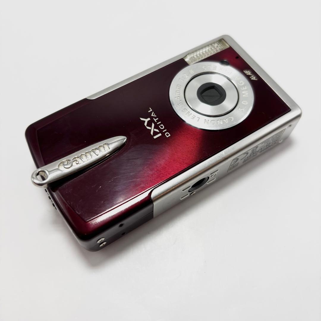 Canon IXY DIGITAL L2 ワインレッド