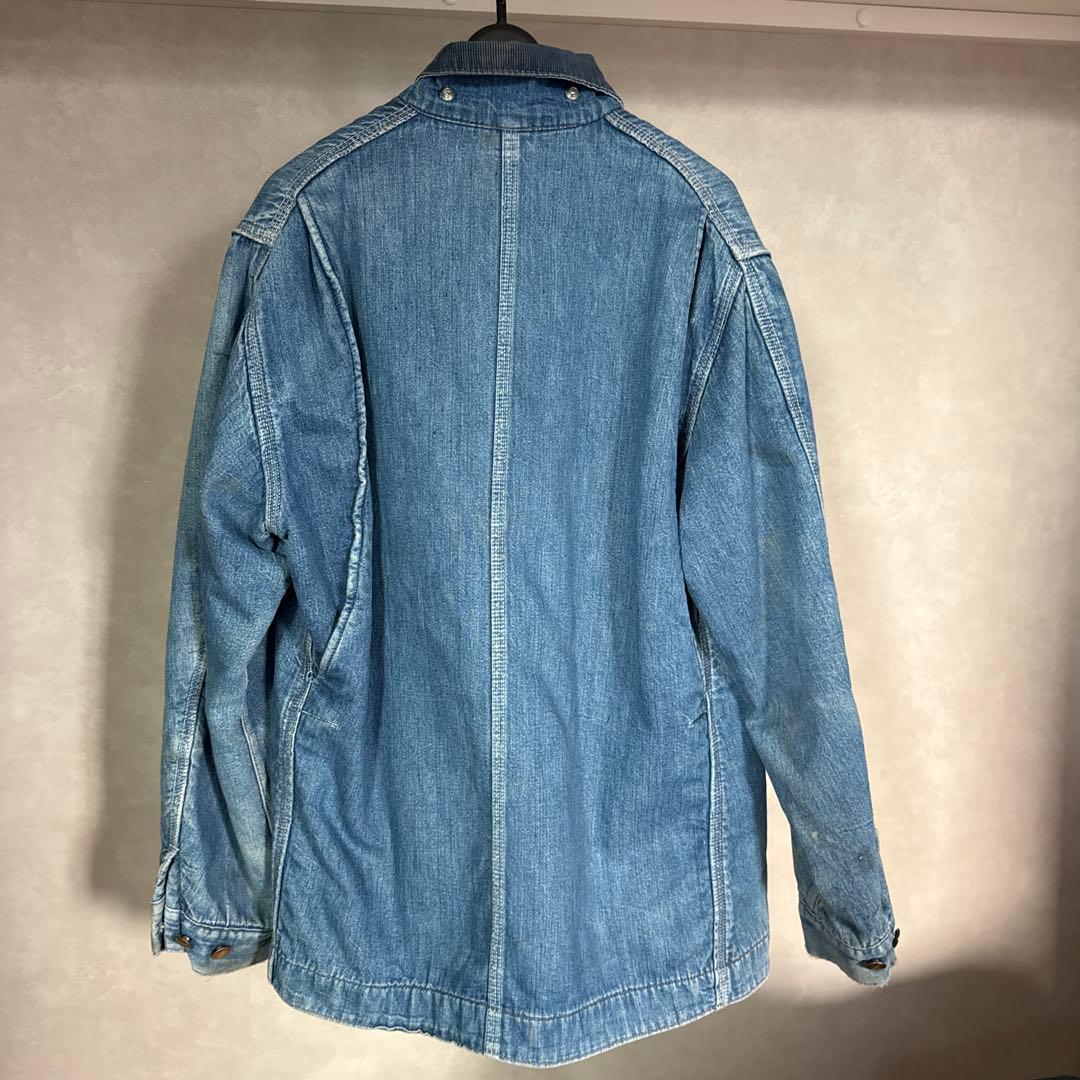 Carhartt デニムカバーオール サイズ38 デカC 60s