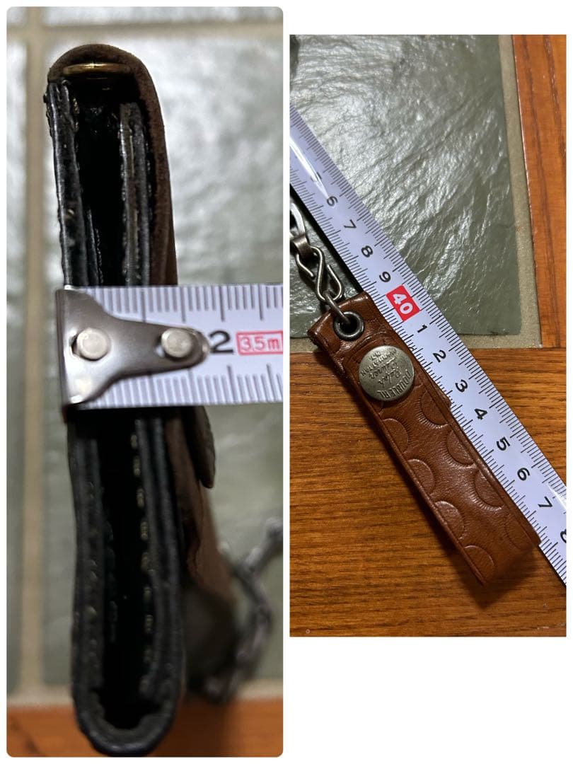 RRL ダブルアールエル 切替レザー チェーンウォレット